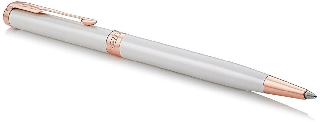 Ручка шариковая Parker Sonnet Premium Slim K440, Pearl PGT