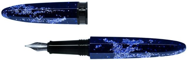 Перьевая ручка BENU Minima Blue Flame Перьевая ручка BENU Minima Blue Flame