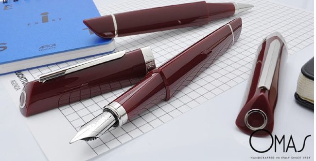 Ручка перьевая Omas 360 New 2007 Bordo Ручка перьевая Omas 360 New 2007 Bordo