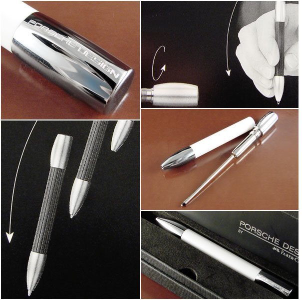 Шариковая ручка Porsche Design P`3140 White Шариковая ручка Porsche Design P`3140 White