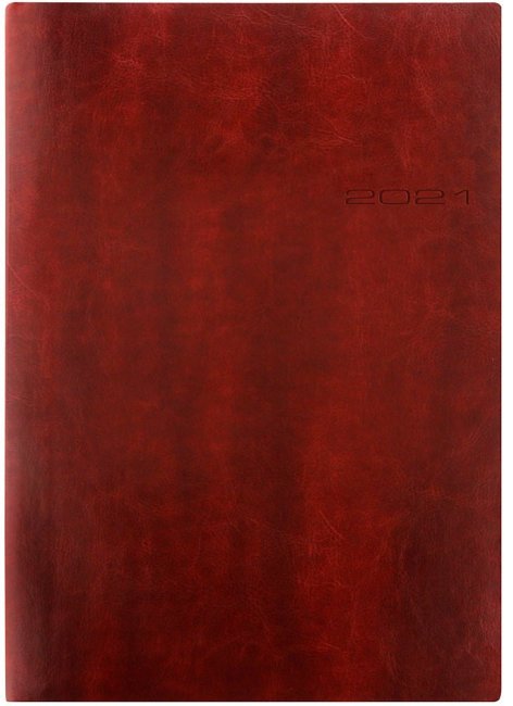 Еженедельник Letts LECASSA A4 мягкая обложка, коричневый