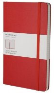 Блокнот Moleskine CLASSIC LARGE, клетка, красный