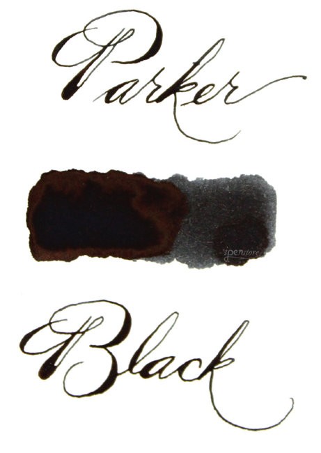 Флакон с чернилами для перьевых ручек Parker Quink Ink Z13, 57мл, черный