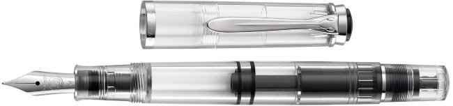 Перьевая ручка Pelikan Elegance Classic M 205 SE Demonstrator, прозрачный,  перо F, подарочная коробка