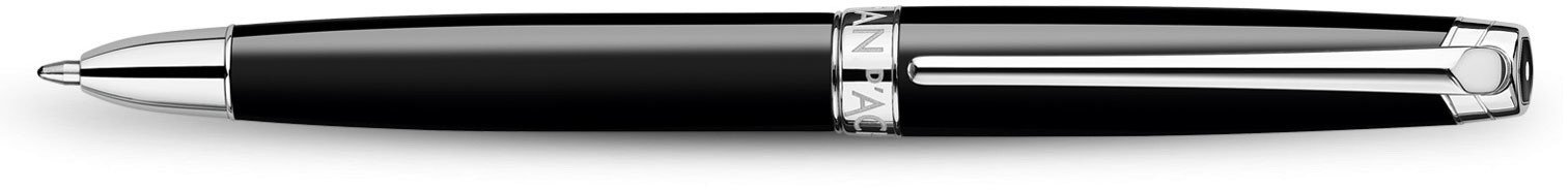 Ручка многофункциональная Caran d`Ache Leman Bi-Fonction Black RH, подарочная коробка