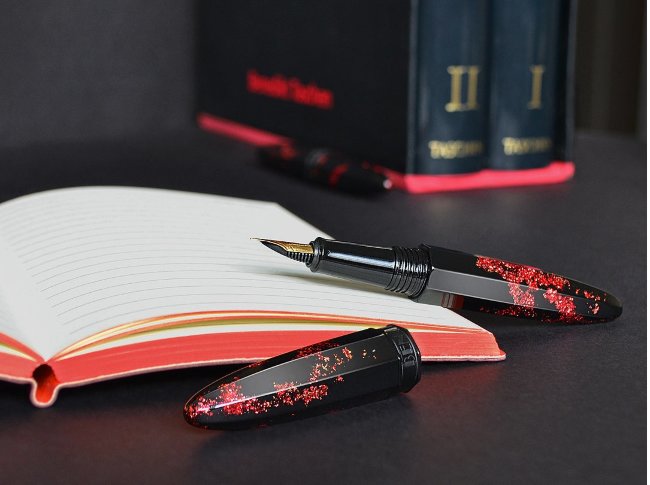 Перьевая ручка BENU Minima Magma Перьевая ручка BENU Minima Magma