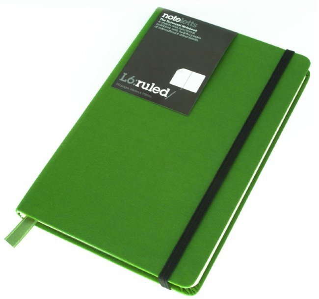 Блокнот LETTS UNIVERSAL, 96 листов, клетка, зеленый