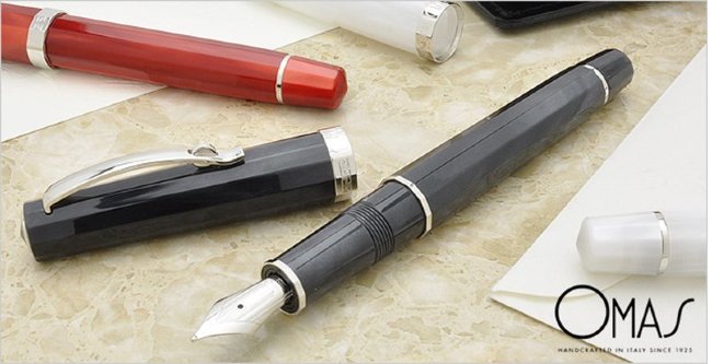 Ручка перьевая Omas Milord Cruise Black Ручка перьевая Omas Milord Cruise Black