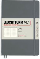 Записная книжка Leuchtturm А5 (в точку), 123 стр., мягкая обложка, антрацит