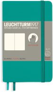 Записная книжка Leuchtturm Pocket A6 (нелинованная), 123 стр., мягкая обложка, изумрудная