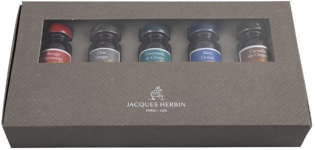Набор чернил Herbin Prestige 1670, 5х10 мл Набор чернил Herbin Prestige 1670, 5х10 мл