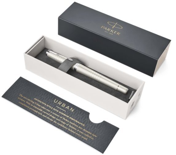 Ручка-роллер Parker Urban 2016 Premium, Pearl Metal CT, T312 Ручка-роллер Parker Urban 2016 Premium, Pearl Metal CT, T312