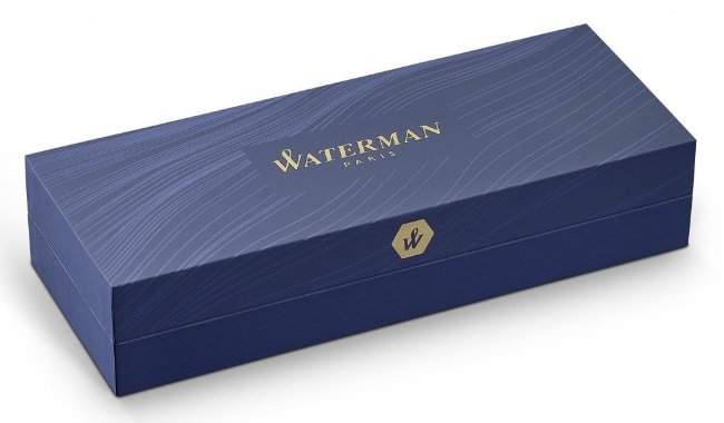 Роллер Waterman Hemisphere Deluxe Blue Wave CT, подарочная коробка Роллер Waterman Hemisphere Deluxe Blue Wave CT, подарочная коробка