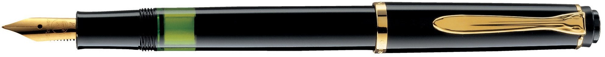 Перьевая ручка Pelikan Elegance Classic M150, черный, подарочная коробка 