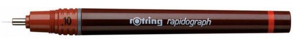 Рапидограф Rotring 1903234 0.1мм съемный пишущий узел, сменный картридж