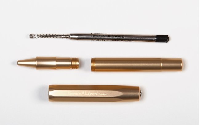 Ручка гелевая (роллер) AL Sport AL Sport Gold Edition 0.7мм алюминиевый корпус Ручка гелевая (роллер) AL Sport AL Sport Gold Edition 0.7мм алюминиевый корпус