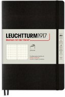 Записная книжка Leuchtturm А5 (в точку), 123 стр., мягкая обложка, черная