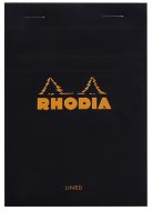 Блокнот Rhodia Basics №13, A6, линейка, 80 г, черный