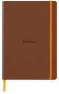 Записная книжка Rhodiarama в мягкой обложке, A5, точка, 90 г, Copper медный