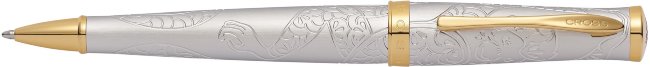 Шариковая ручка Cross Sauvage Year of the Monkey, Brushed Platinum Шариковая ручка Cross Sauvage Year of the Monkey, Brushed Platinum