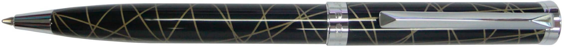 Шариковая ручка Pierre Cardin Evolution черный лак, оригинальный рисунок