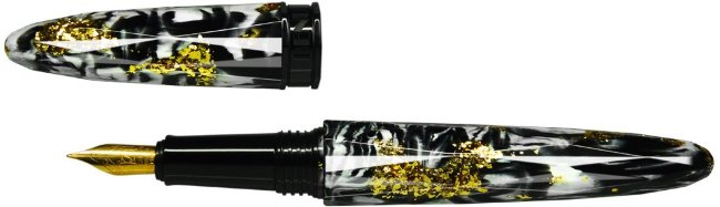 Перьевая ручка BENU Briolette Black & White Перьевая ручка BENU Briolette Black & White