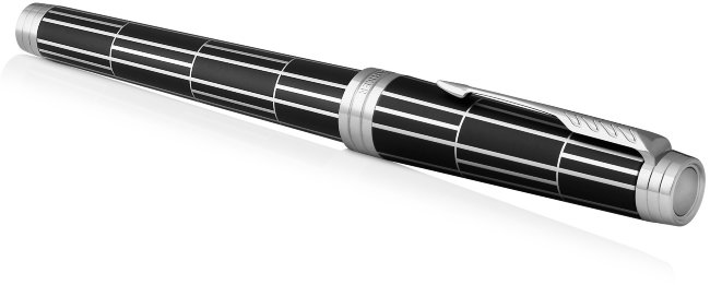 Перьевая ручка Parker Premier F565 Luxury Black CT, перо F, подарочная коробка Перьевая ручка Parker Premier F565 Luxury Black CT, перо F, подарочная коробка