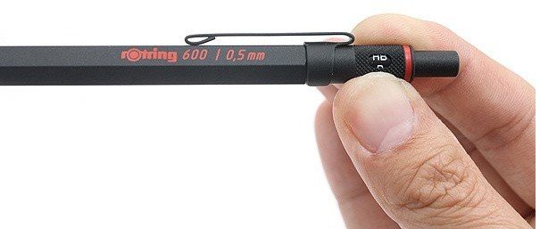 Карандаш механический Rotring 600 1904443 0.5мм черный