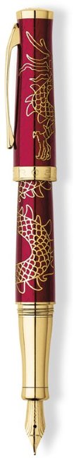 Перьевая ручка Cross Sauvage Dragon Year 2012 (Special Edition), Red Перьевая ручка Cross Sauvage Dragon Year 2012 (Special Edition), Red