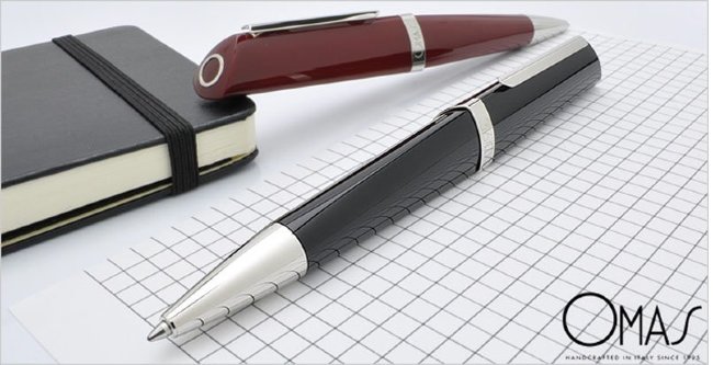 Ручка шариковая Omas 360 New 2007 Black Ручка шариковая Omas 360 New 2007 Black