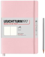 Записная книжка Leuchtturm А5 (нелинованная), 123 стр., мягкая обложка, розовая