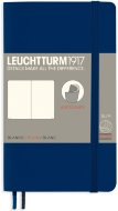 Записная книжка Leuchtturm Pocket A6 (нелинованная), 123 стр., мягкая обложка, темно-синяя