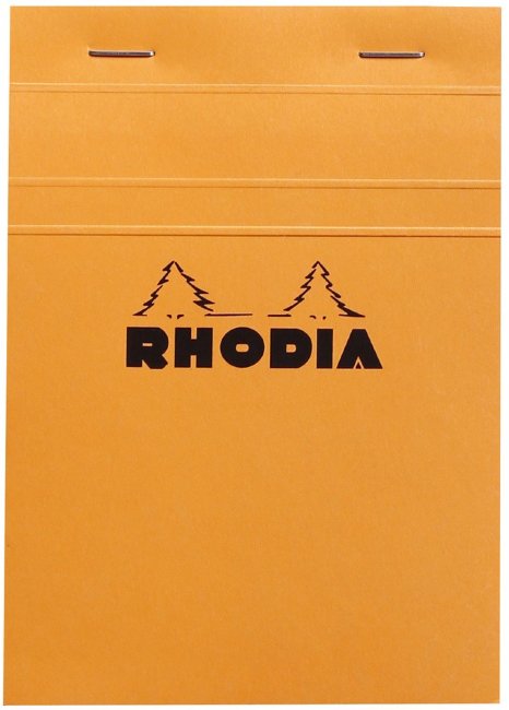 Блокнот Rhodia Basics №13, A6, клетка, 80 г, оранжевый Блокнот Rhodia Basics №13, A6, клетка, 80 г, оранжевый