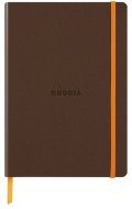 Записная книжка Rhodiarama в мягкой обложке, A5, точка, 90 г, Bronze бронзовый