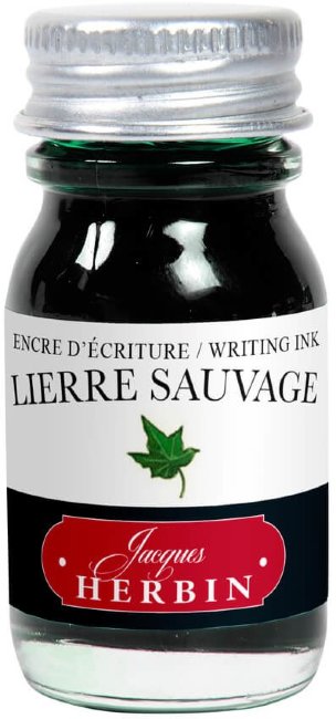 Чернила в банке Herbin, 10 мл, Lierre sauvage Зеленый Чернила в банке Herbin, 10 мл, Lierre sauvage Зеленый