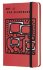 Блокнот Moleskine Limited Edition KEITH HARING Pocket, нелинованный, красный