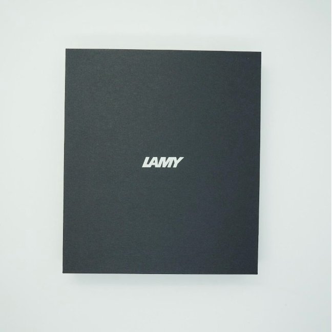 Комплект: Ручка перьевая Lamy Safari Умбра, Записная книжка, мягкий переплет, А6, умбра 