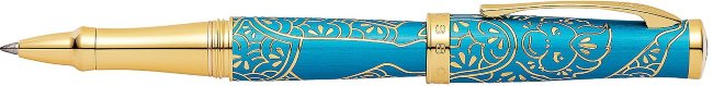 Ручка-роллер Cross Sauvage Year of the Monkey, Tibetan Teal Ручка-роллер Cross Sauvage Year of the Monkey, Tibetan Teal