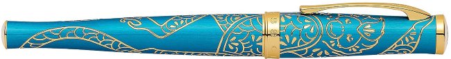 Ручка-роллер Cross Sauvage Year of the Monkey, Tibetan Teal Ручка-роллер Cross Sauvage Year of the Monkey, Tibetan Teal