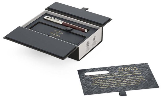 Перьевая ручка Parker Premier F567, Crimson Red RT