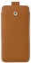 Чехол кожаный для смартфона iPhone 6+ Epsom Graf von Faber-Castell, коричневый