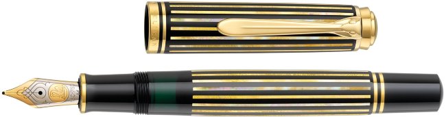 Перьевая ручка Pelikan Souveran M 800 LE Raden Royal Gold, перо M