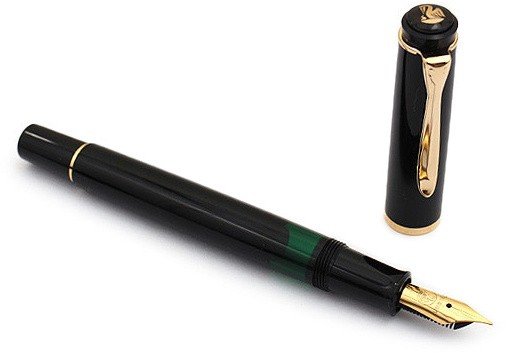Перьевая ручка Pelikan Elegance Classic M200, черный, подарочная коробка Перьевая ручка Pelikan Elegance Classic M200, черный, подарочная коробка