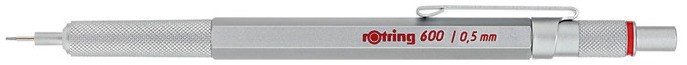 Карандаш механический Rotring 600 1904445 0.5мм серебристый