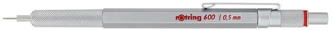 Карандаш механический Rotring 600 1904445 0.5мм серебристый