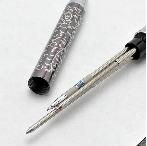 Ручка многофункциональная Platinum Double 3 Action «Karakusa-Usuzumi» Ручка многофункциональная Platinum Double 3 Action «Karakusa-Usuzumi»