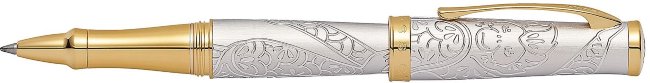 Ручка-роллер Cross Sauvage Year of the Monkey, Brushed Platinum Ручка-роллер Cross Sauvage Year of the Monkey, Brushed Platinum