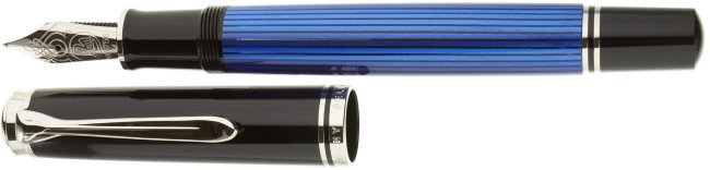Перьевая ручка Pelikan Souveran M 805, Black and Blue СT Перьевая ручка Pelikan Souveran M 805, Black and Blue СT
