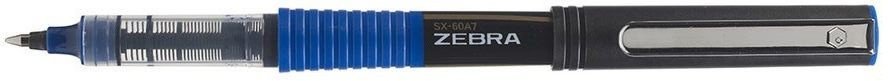Ручки-роллеры Zebra SX-60A5 0.5мм, синие чернила (12 штук)