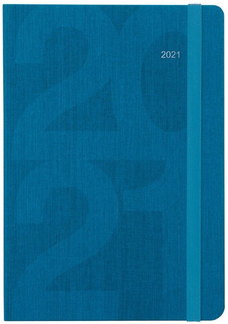 Еженедельник Letts Block A5, бирюзовый